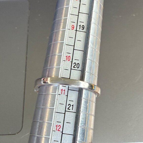 Exotic Peacock Quartz & Opal Ring in Sterling Silver Size 11 - Picture 7 of 9